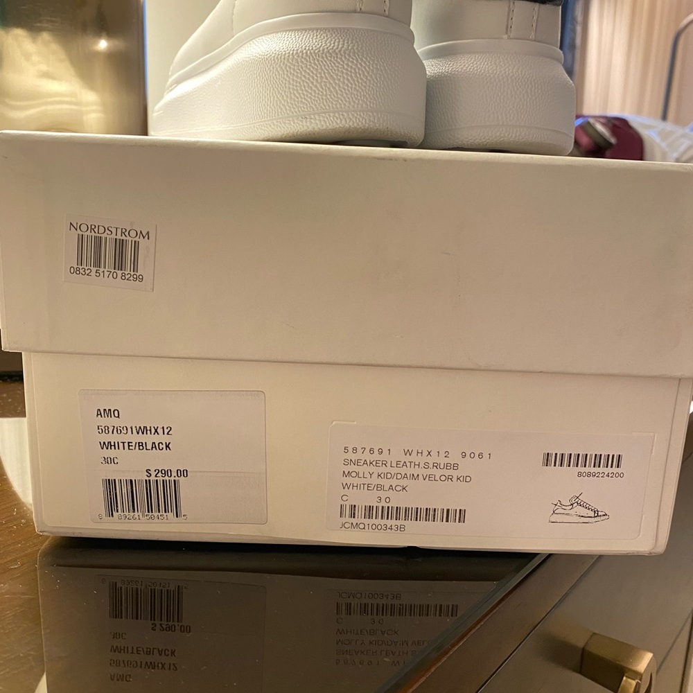 Kids Alexander McQueen sneakers brand new never worn don’t fit my grandson